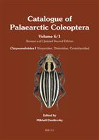 Catalogue of Palaearctic Coleoptera 6/1: Chrysomeloidea I (Vesperidae, Disteniidae, Cerambycidae)