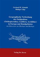 Geographische Verbreitung der Oedipodinae (Orthopteroidea, Caleifera, Acrididae) in Europa und Randgebieten mit Hinweisen zur Oekologie un Biologie