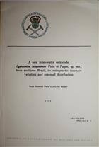 New Fresh-water ostracode Cyprinotus trispinosus Pinto et Purper, sp. nov., from Southern Brazil, its ontogenetic carapace variation and seasonal distribution