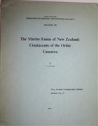 The Marine Fauna of New Zealand: Crustaceans of the Order Cumacea