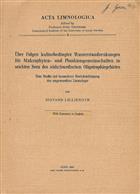 Über Folgen kulturbedingter Wasserstandsenkungen für Makrophyten- und Planktongemeinschaften in seichten Seen des südschwedischen Oligotrophiegebietes