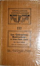 Les Coléoptères Bostrychides de l'Afrique tropicale française