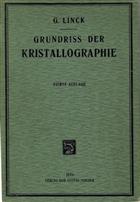 Grundriss der Kristallographie