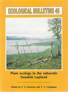 Plant Ecology in the Sub-Arctic Swedish Lapland