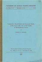 Comparative Morphological and Systematic Studies of Bee Larvae with a Key to the Families of Hymenopterous Larvae