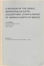 A Revision of the genus Sepedophilus Gistel (Coleoptera: Stahpylinidae) of America north of Mexico