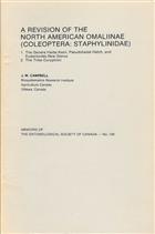 A Revision of the North American Omaliinae (Coleoptera: Staphylinidae)