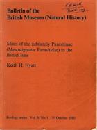 Mites of the subfamily Parasitinae (Mesostigmata: Parasitidae) in the British Isles