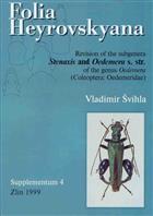 Revision of the subgenera Stenaxis and Oedemera s. str. of the genus Oedemera (Coleoptera: Oedemeridae): Folia Heyrovskyana Suppl. 4