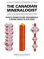  Granitic Pegmatites and their Minerals: A Second Tribute to Petr CernyA Second Tribute to Petr Čern