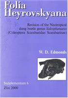 Revision of the Neotropical dung beetle genus Sulcophanaeus (Coleoptera: Scarabaeidae: Scarabaeinae): Folia Heyrovskyana Suppl. 6