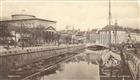 Two photographic prints of Copenhagen c.1915 (1) Kobenhaun, Kanalparti med Slotskirken; (2) Kopenhagen. Die Reede