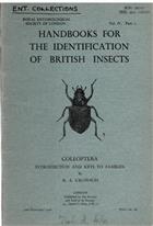 Coleoptera. Introduction and Key to Families (Handbooks for the Identification of British Insects 4/1)