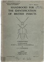 Coleoptera Staphylinidae a) Piestinae to Euaesthetinae (Handbooks for Identification of British Insects 4/8a)