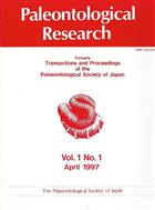 Paleontological Research. Vol. 1-8