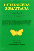 Heterocera Sumatrana, vol. 11: Noctuidae pars 5 Lepidoptera, Noctuidae: Chloephorinae