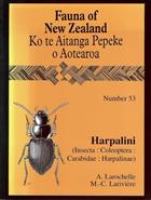 Harpalini (Coleoptera: Carabidae: Harpalinae) Fauna of New Zealand 53