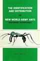 The Identification and Distribution of New World Army Ants (Dorylinae: Formicidae)