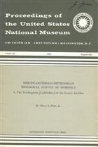 Bredin-Archbold-Smithsonian Biological Survey of Dominica 9 the Tricoptera (Caddisflies) of the Lesser Antilles