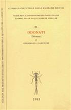 Odonati (Odonata) Guide per il riconoscimento delle specie animali delle acque interne italiane 21