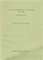 Owain Westmacott Richards 1901-1984