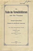 Die Fische des Vierwaldstättersees und ihre Parasiten