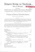 Catalogue of Palearctic Tachinidae (Diptera)