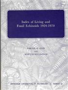 Index of Living and Fossil Echinoids 1924-1970