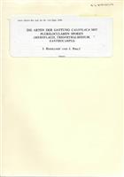 Die Arten der Gattung Caloplaca mit pluriloculären Sporen (Meroplacis, Triophthalmidium, Xanthocarpia)