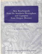 New Brachiopods from the Southern Hemisphere and Cryptopora from Oregon (recent)
