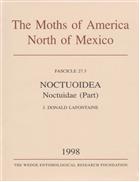 the Moths of America North of Mexico 27.3: Noctuidae: Noctuini