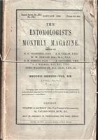 Entomologist's Monthly Magazine Vol. XLV (1909)