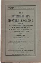 Entomologist's Monthly Magazine Vol. XLI (1915)