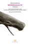 Mammalia IV: Cetacea (Fauna d'Italia 49)