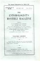 Entomologist's Monthly Magazine Vol. 82 (1946)