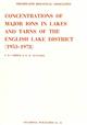 Concentrations of Major Ions in Lakes and Tarns of the English Lake District (1953-1978)
