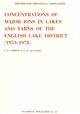 Concentrations of Major Ions in Lakes and Tarns of the English Lake District (1953-1978)