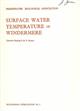Surface Water Temperature of Windermere: Monthly and Yearly Totals of Degree-days Centigrade and Monthly Mean temperatures, 1933 to 1975