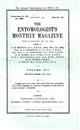 Entomologist's Monthly Magazine Vol. 91(1955)
