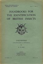 Coleoptera Coccinellidae and Sphindidae (Handbooks for Identification of British Insects 5/7)