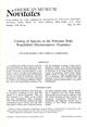 Catalog of Species in the Polistine Tribe Ropalidiini (Hymenoptera: Vespidae)