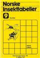 Norske Insekttabeller 9 Humler