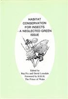 Habitat Conservation for Insects - A Neglected Green Issue