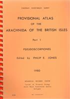 Provisional Atlas of the Arachnida of the British Isles. Part 1: Pseudoscorpiones