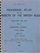 Provisional Atlas of Insects of British Isles Part 9: Hymenoptera Vespidae