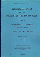 Provisional Atlas of Insects of British Isles Part 9: Hymenoptera Vespidae