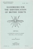 Diptera: I. Introduction and Key to Families (Handbooks for the Identification of British Insects 9/1)