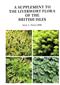 A Supplement to The Liverwort Flora of the British Isles