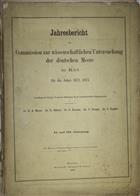 Jahresbericht der Commission zur wissenschaftlichen Untersuchung der deutschen Meere in Kiel. Jahrgang I-VI