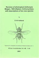 Revision of afrotropical Anthomyia Meigen, 1803 (Diptera: Anthomyiidae), with descriptions of ten new species